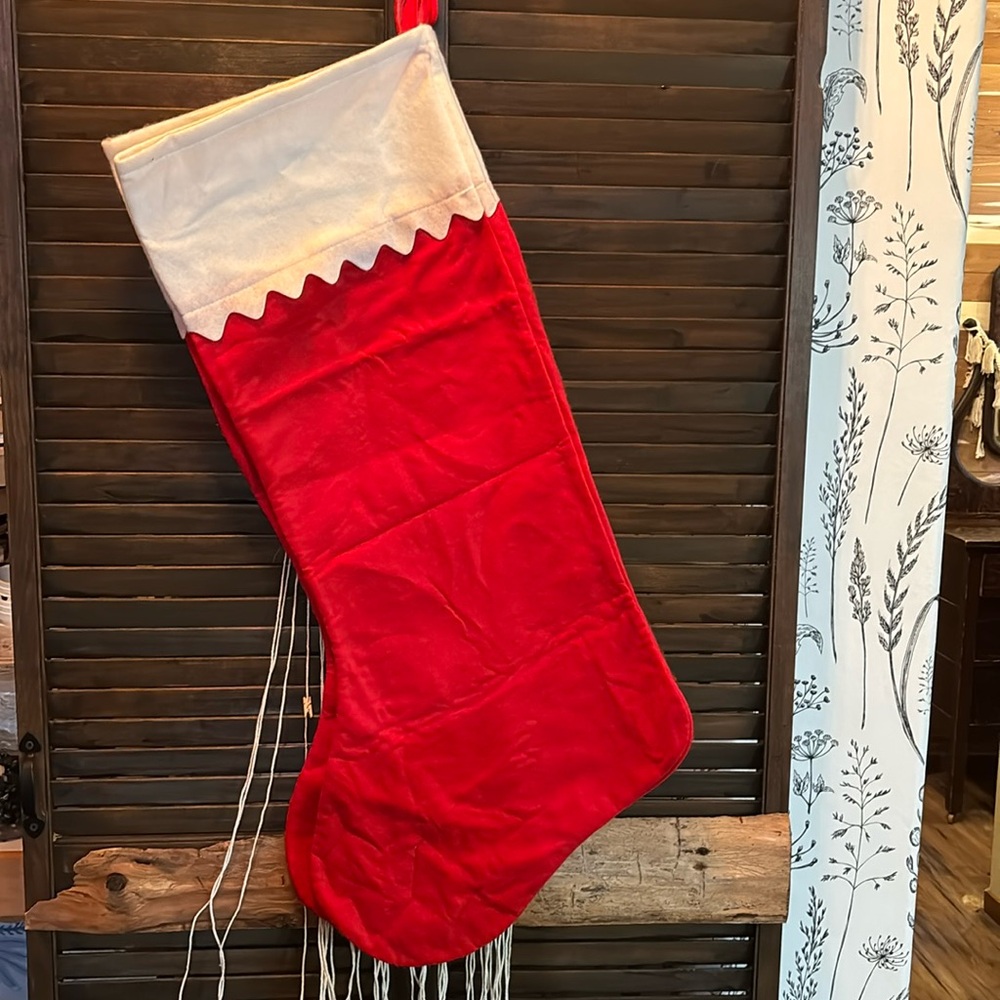 ✂️Two Large Christmas Stockings - See Pictures for sizes✂️